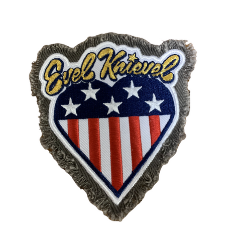 Evel Knievel Heart Patch
